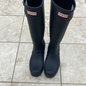 COPY - Hunter original tall rain boots women size 9